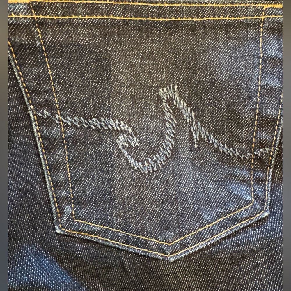 AG Adriano Goldschmied “Stilt” Dark Blue Denim Jeans, Size 28R - Picture 8 of 14